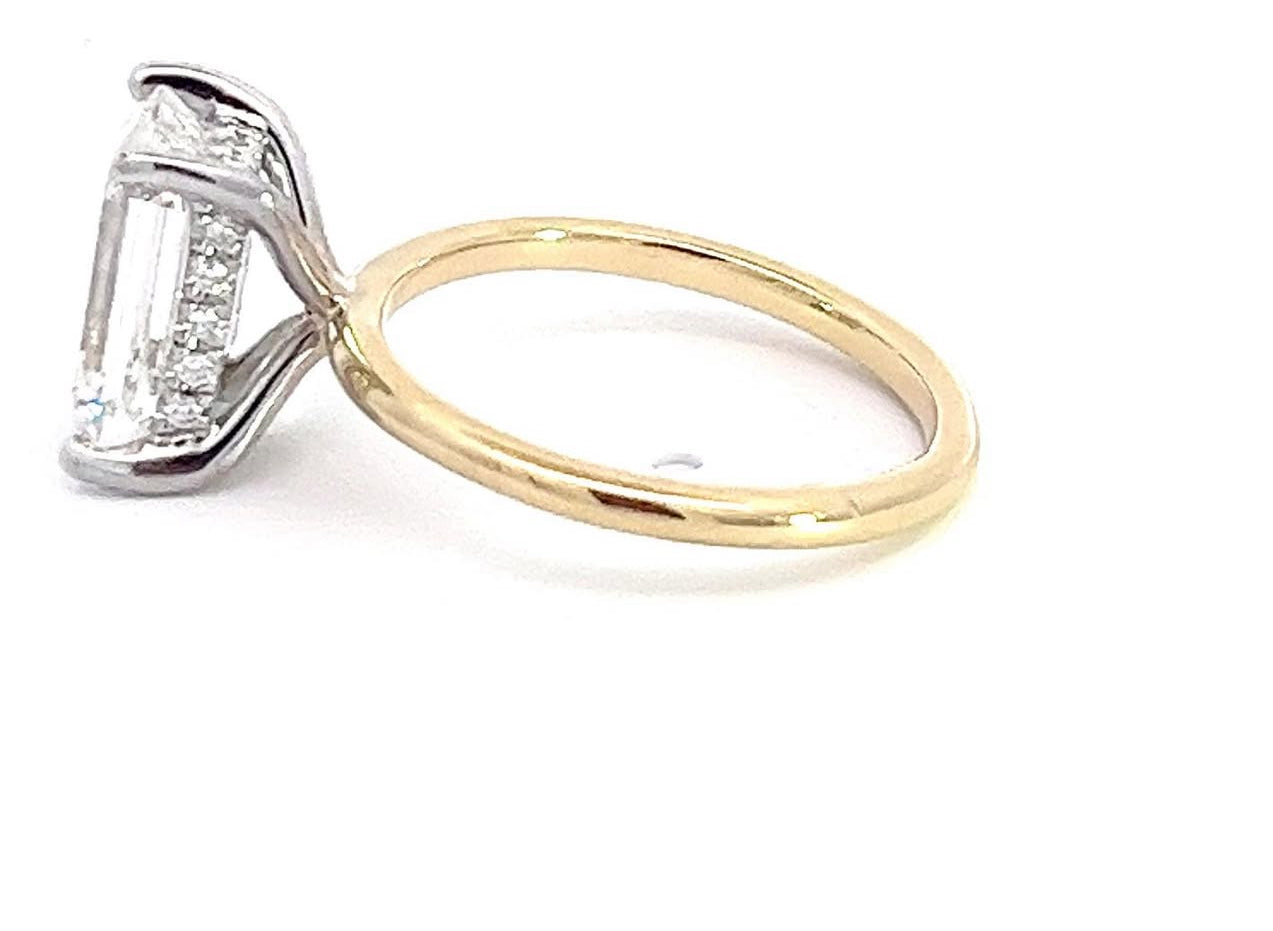 Custom engagement ring for Michael