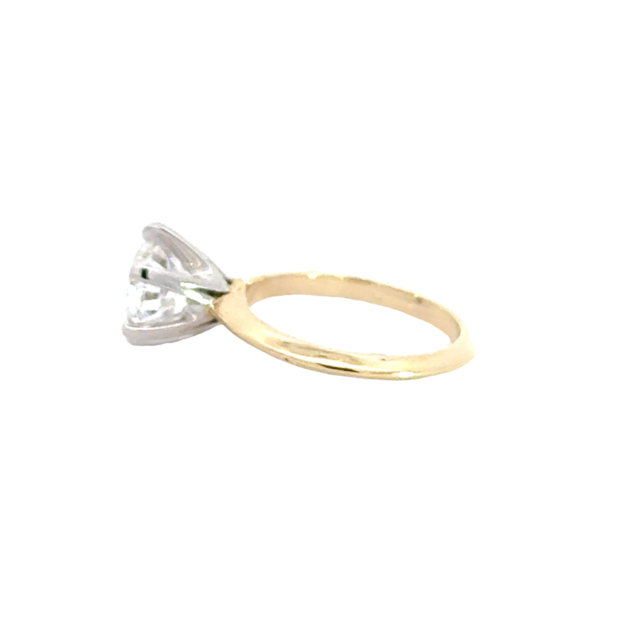 3 carat lab diamond engagement ring