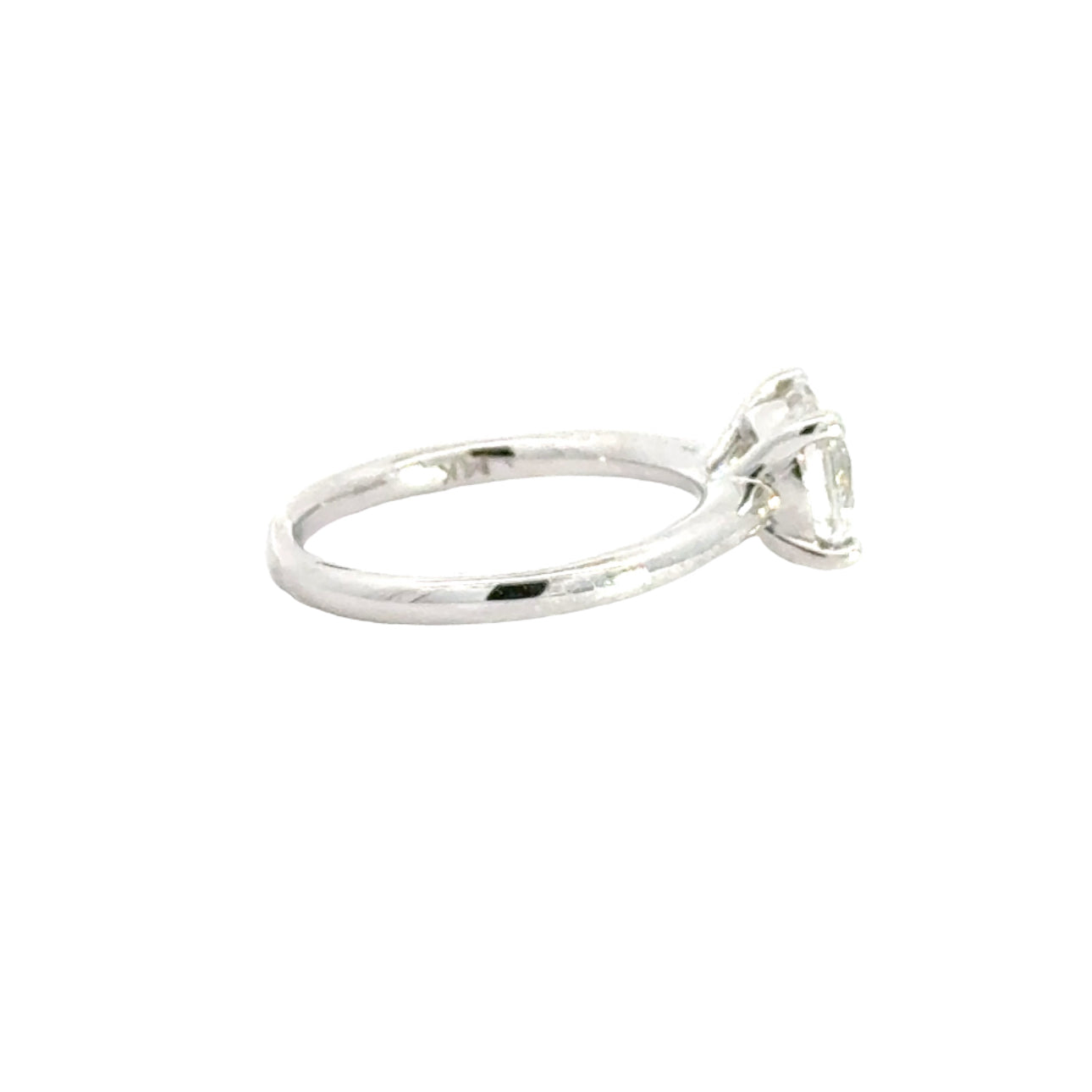 2 carat lab diamond solitaire