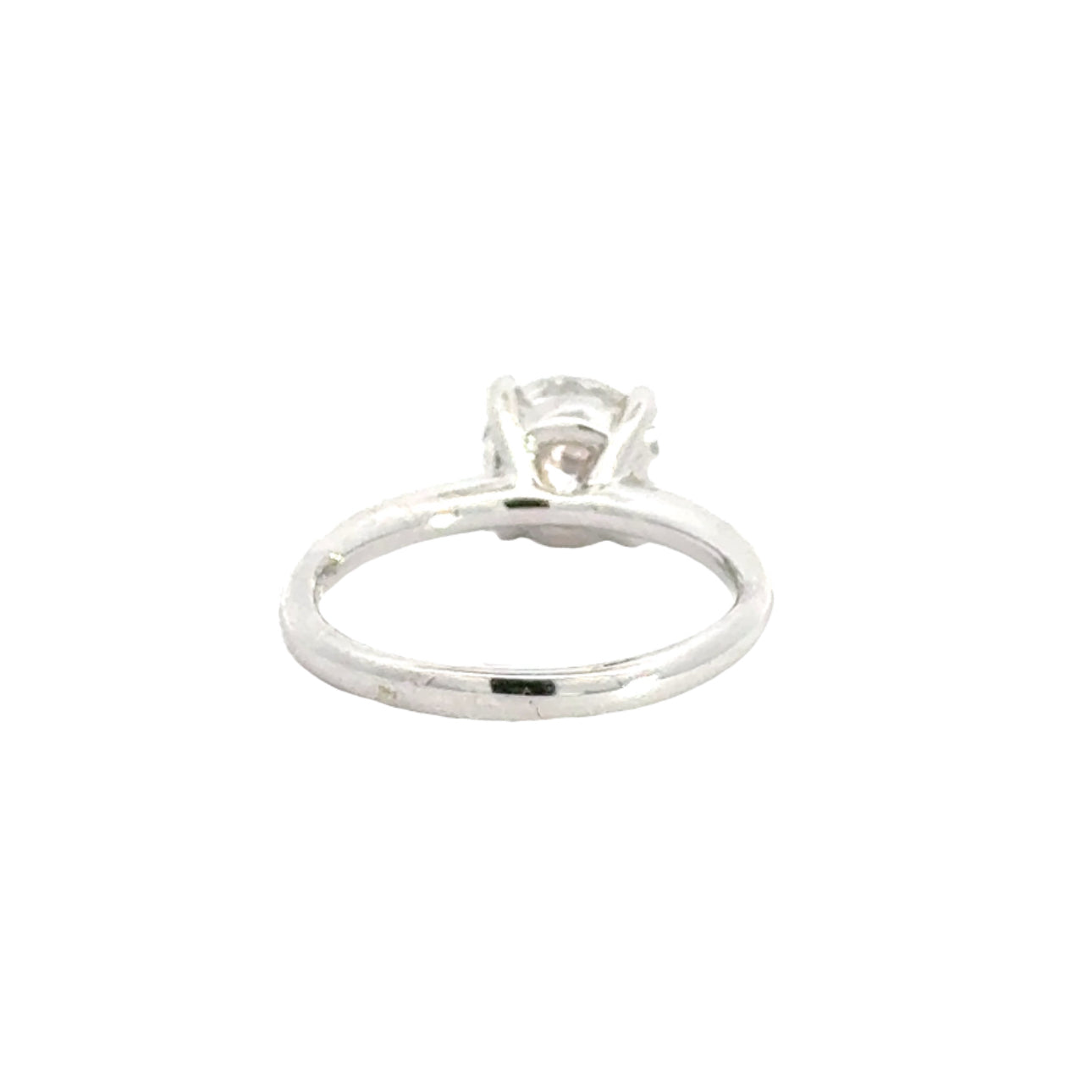 2 carat lab diamond solitaire