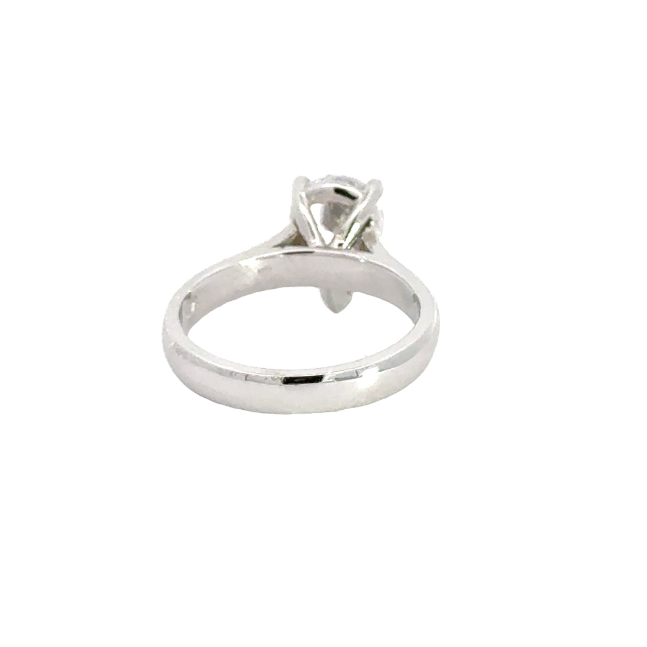 2 carat lab diamond engagement ring