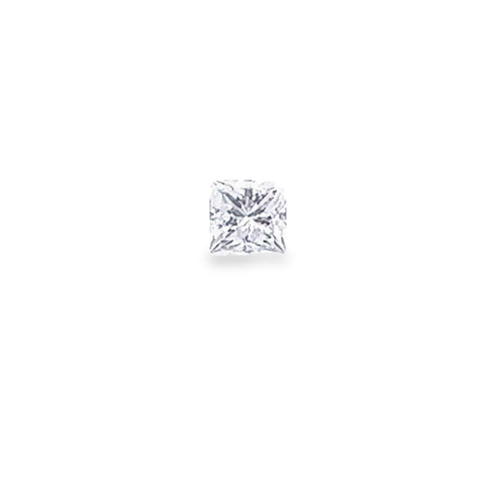 1.00 carat natural Princess cut diamond GIA certified J color I1 clarity