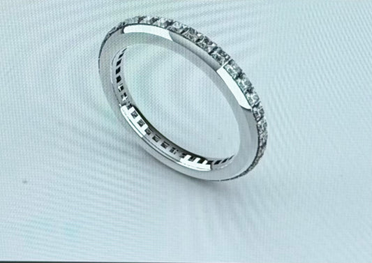 Wedding band for Bridgette