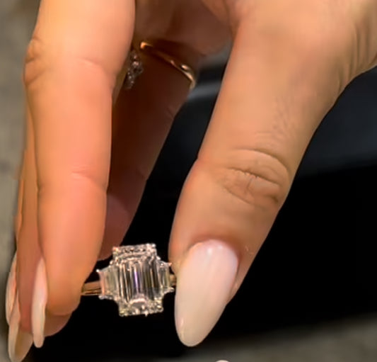 Custom 3-stone ring for Jeff