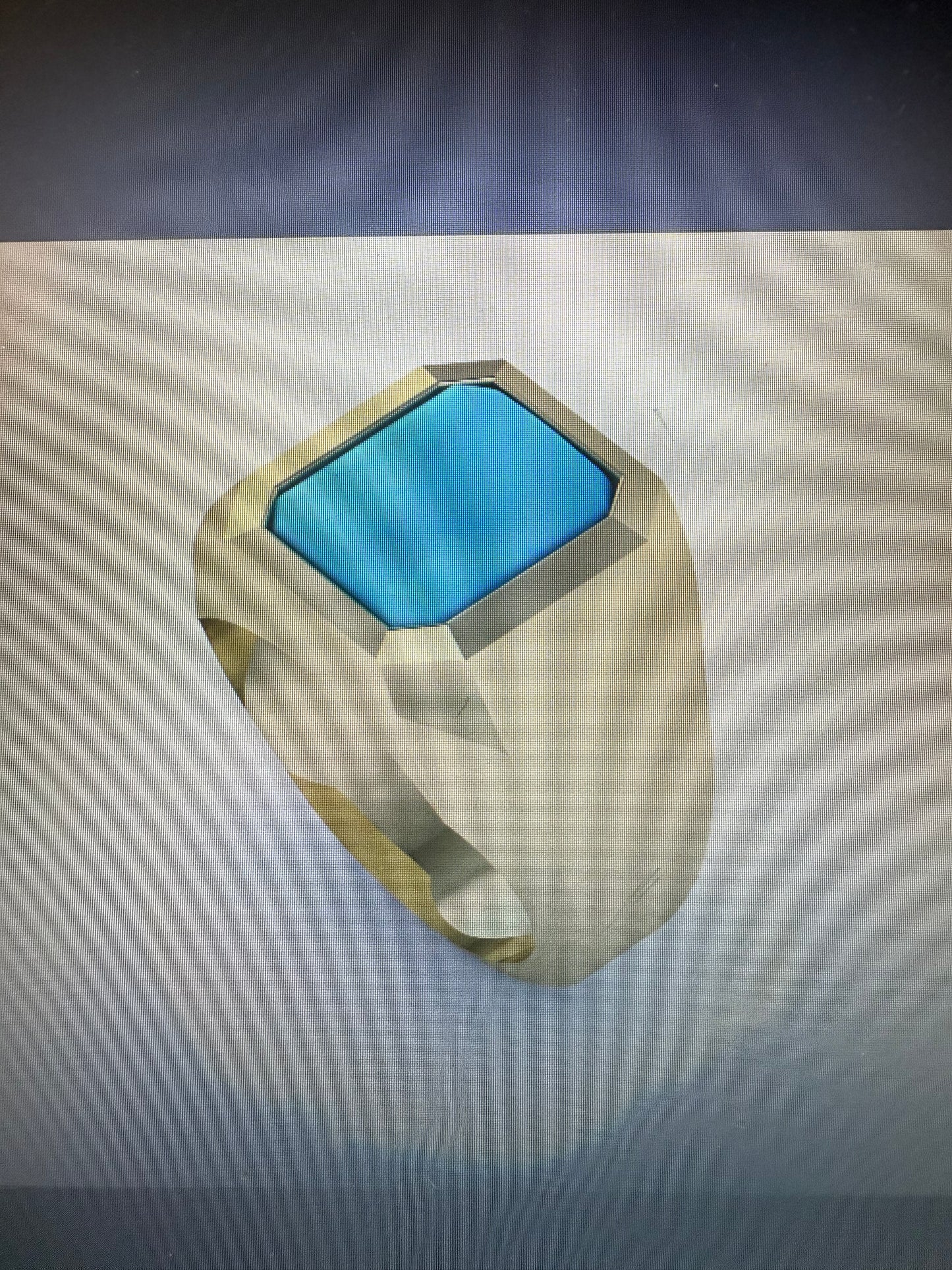 Custom Turquoise Signet Ring