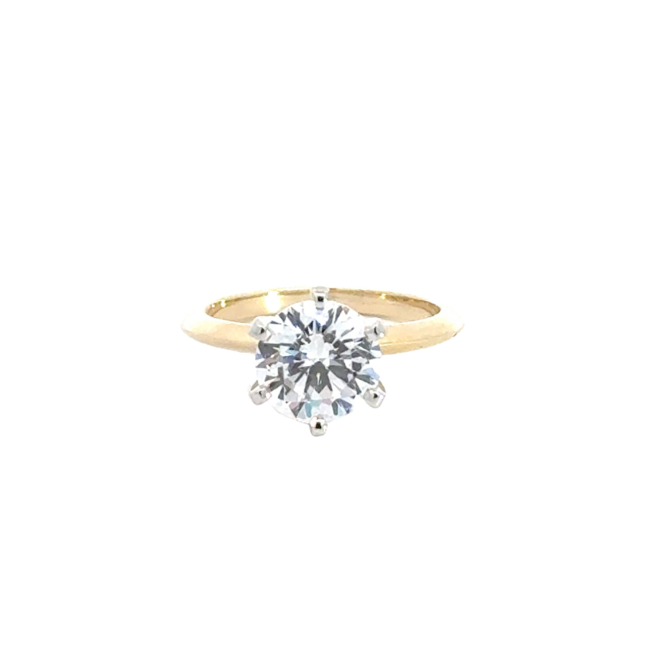 3 carat lab diamond engagement ring