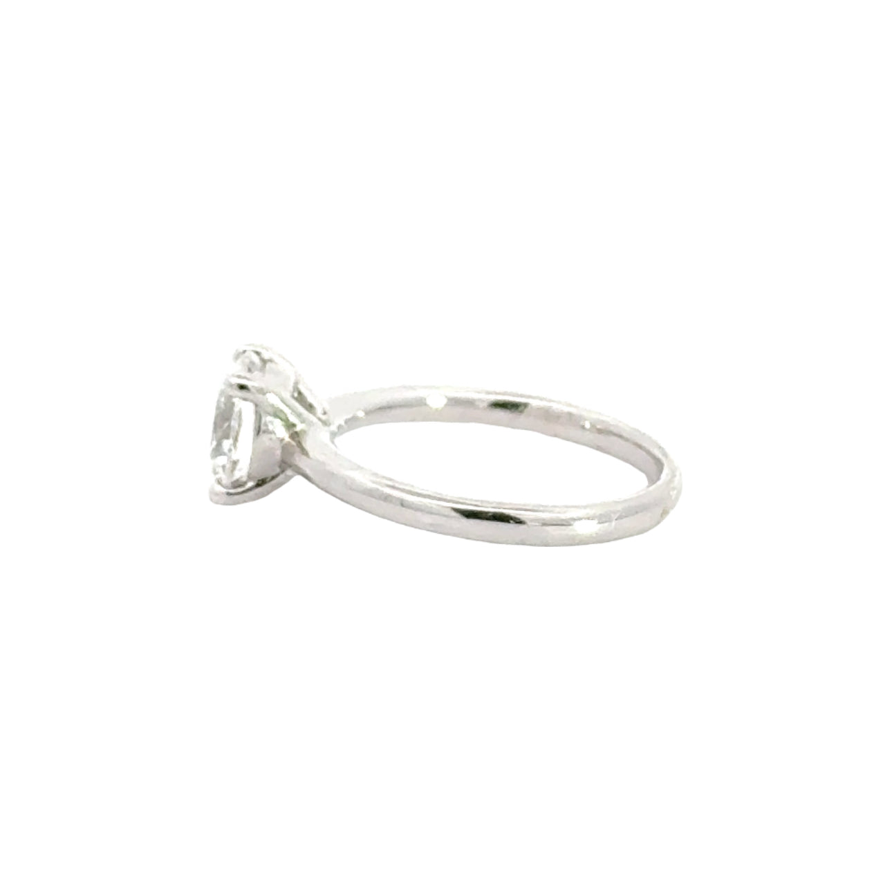 2 carat lab diamond solitaire