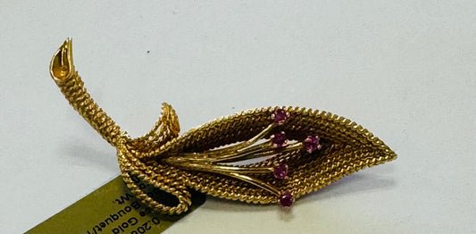 Ruby brooch for Richard