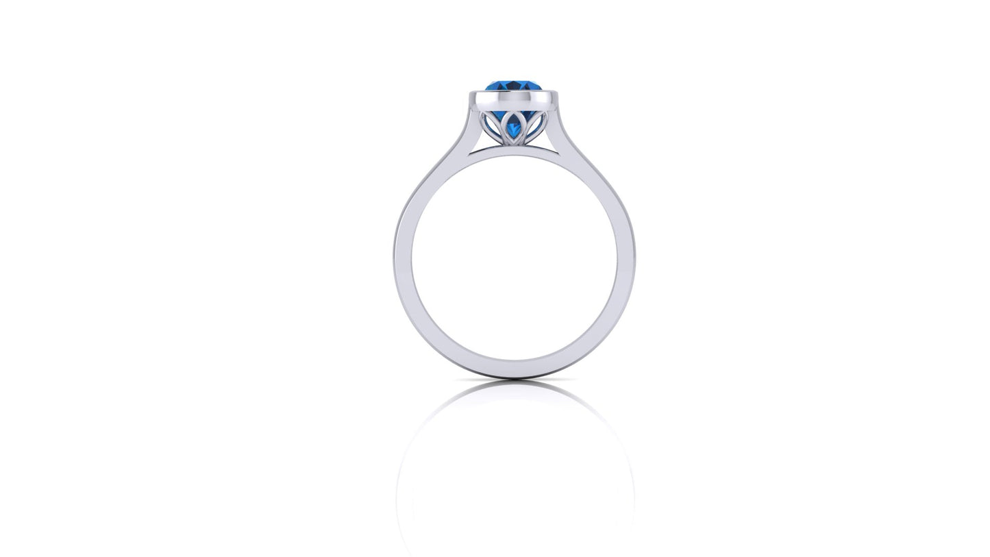 Custom Platinum ring for Kay